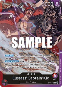 Eustass"Captain"Kid (ST10-003) - Ultra Deck: The Three Captains (Leader) [ST-10-003]