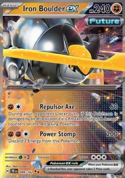 Iron Boulder ex - Temporal Forces (Double Rare) [TEF-099]