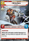 Ketsu Onyo, Old Friend - Shadows of the Galaxy: Extras (Uncommon) [XSHD-416]