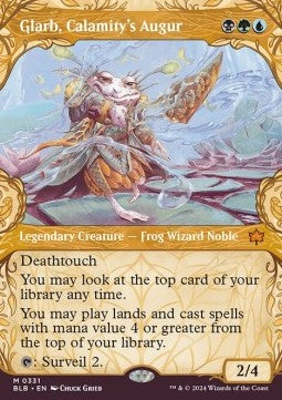 Glarb, Calamity's Augur - Bloomburrow: Extras (Mythic) [XBLB-331]