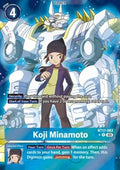 Koji Minamoto (BT17-083) (V.2) - Secret Crisis (Alternative Art) [BT-17-083]