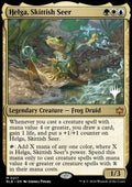 Helga, Skittish Seer (V.2) - Bloomburrow: Promos (Mythic) [PBLB-217]