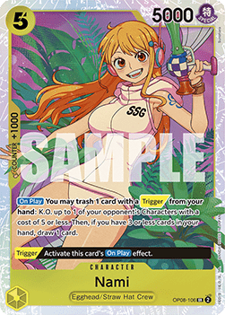 Nami (OP08-106) (V.1) - Two Legends (Super Rare) [OP08-106]
