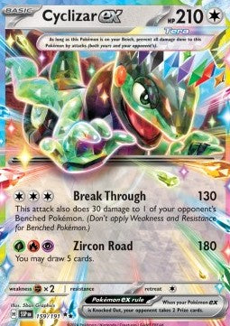 Cyclizar ex - Surging Sparks (Double Rare) [SSP-159]