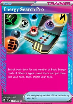 Energy Search Pro - Surging Sparks (ACE Rare) [SSP-176]