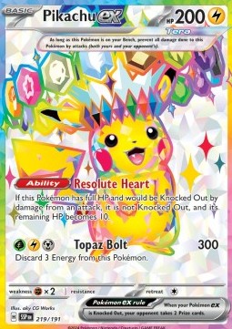 Pikachu ex - Surging Sparks (Ultra Rare) [SSP-219]