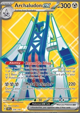 Archaludon ex - Surging Sparks (Ultra Rare) [SSP-224]