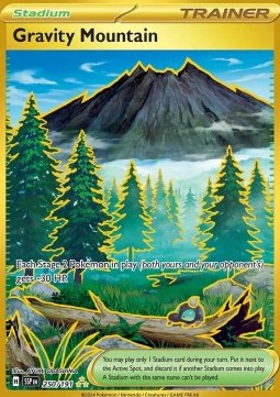 Gravity Mountain - Surging Sparks (Secret Rare) [SSP-250]