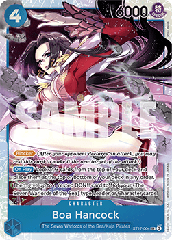 Boa Hancock (ST17-004) - Starter Deck: Donquixote Doflamingo (Super Rare) [ST-17-004]