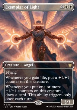 Exemplar of Light (V.1) - Magic: The Gathering Foundations: Extras (Rare) [XFDN-297]