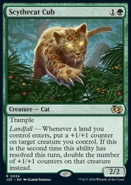 Scythecat Cub - Foundations Jumpstart (Rare) [J25-24]