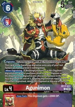Agunimon (BT17-011) - Chain of Liberation (Alternative Art) [EX-08-BT17-011]