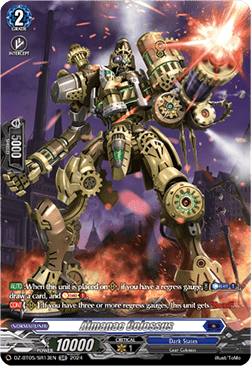 Almanac Colossus  (V.3 - Silver Rare) - Omniscient Awakening (Silver Rare) [DZ-BT05-SR13]