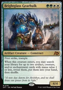 Brightglass Gearhulk - Aetherdrift (Mythic) [DFT-191]