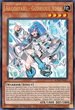 Argostars - Glorious Adra (V.2 - Ultra Rare) - Supreme Darkness (Ultra Rare) [SUDA-SP1]