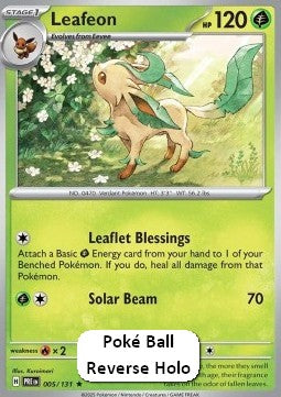 Leafeon - Prismatic Evolutions: Additionals (Rare) [xPRE-005]