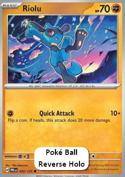 Riolu - Prismatic Evolutions: Additionals (Common) [xPRE-050]