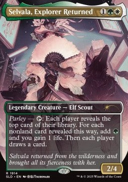 Selvala, Explorer Returned - Secret Lair Drop Series: Winter Superdrop 2025 (Rare) [SLDW25-1914]