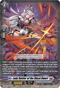 Lady Battler of the Black Dwarf  (V.1 - Double Rare) - Generation Dragenesis (Double Rare) [DZ-BT06-031]
