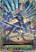 Blue Storm Supreme Dragon, Glory Maelstrom  (V.2 - Double Frame Rare) - Generation Dragenesis (Double Frame Rare) [DZ-BT06-FFR13]