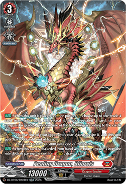 Pealing Dragon, Bliorvis  (V.2 - Silver Rare) - Generation Dragenesis (Silver Rare) [DZ-BT06-SR03]