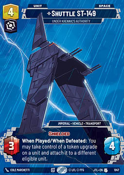 Shuttle ST-149, Under Krennic's Authority (V.3) - Jump to Lightspeed: Extras (Uncommon) [XJTL-1047]