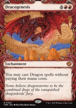 Dracogenesis (V.1) - Tarkir: Dragonstorm: Extras (Mythic) [XTDM-300]