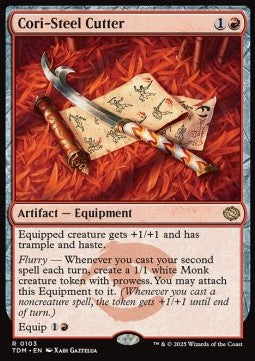 Cori-Steel Cutter - Tarkir: Dragonstorm (Rare) [TDM-103]
