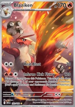 Blaziken - Destined Rivals (Illustration Rare) [DRI-192]