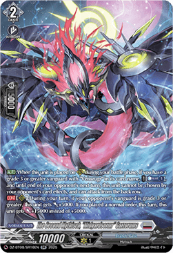 The Second Mythisch, "Midgardsormr" Garzorums  (V.4 - Silver Rare) - Knights 0f Rebirth (Silver Rare) [DZ-BT08-SR16]