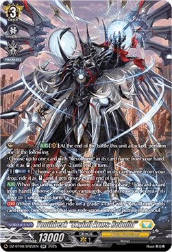 Youthberk "Skyfall Arms: Rebuild"  (V.4 - Silver Rare) - Knights 0f Rebirth (Silver Rare) [DZ-BT08-SR22]
