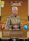 Jocasta Nu, The Gift of Knowledge (V.3) - Legends of the Force: Extras (Uncommon) [XLOF-1038]