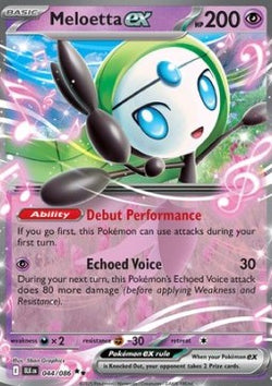 Meloetta ex - Black Bolt (Double Rare) [BLK-044]