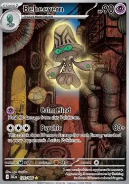 Beheeyem - Black Bolt (Illustration Rare) [BLK-121]