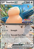 Snorlax ex - Prismatic Evolutions: Additionals (Promo) [xPRE-076]