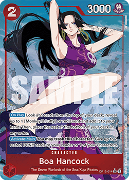 Boa Hancock (OP12-014) (V.2) - Legacy of the Master (Alternate Art) [OP12-014]
