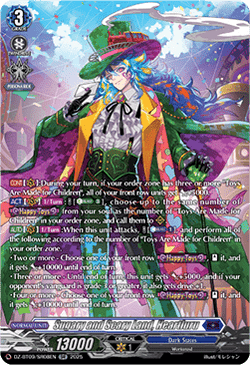Sugary and Scary Land, Heartluru  (V.4 - Silver Rare) - Super Brave Detonation (Silver Rare) [DZ-BT09-SR08]