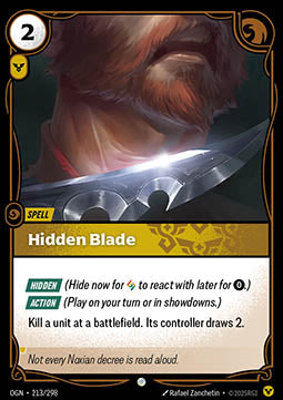 Hidden Blade - Origins (Common) [OGN-213]
