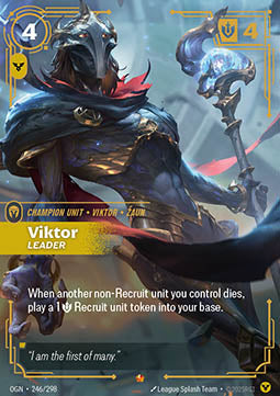 Viktor, Leader (V.1 - Epic) - Origins (Epic) [OGN-246]