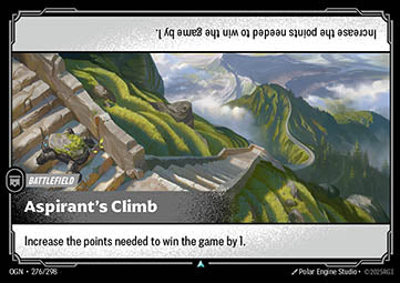 Aspirant's Climb - Origins (Uncommon) [OGN-276]