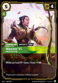 Master Yi, Meditative - Proving Grounds (Rare) [OGS-004]