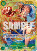 Monkey.D.Luffy (OP13-118) (V.1) - Carrying on his Will (Secret Rare) [OP13-118]