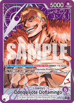 Donquixote Doflamingo (OP14-060) (V.2) - The Azure Sea's Seven (Alternate Art) [OP14-060]