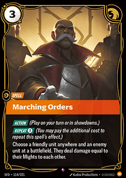 Marching Orders