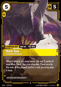 Rek'Sai, Swarm Queen (V.1 - Rare)