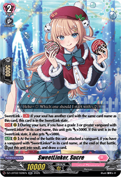 SweetLinker, Sucre  (V.1 - Double Rare) - Lyrical Monasterio: Season of Wonders (Double Rare) [DZ-LBT02-028]