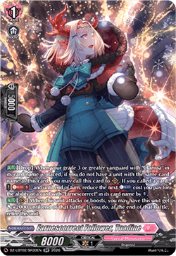 Earnescorrect Follower, Tuadine  (V.3 - Silver Rare) - Lyrical Monasterio: Season of Wonders (Silver Rare) [DZ-LBT02-SR30]