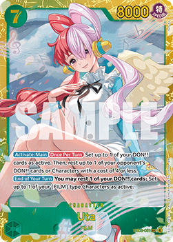 Uta (EB03-061) (V.1) - Heroines Edition (Secret Rare) [EB03-061]
