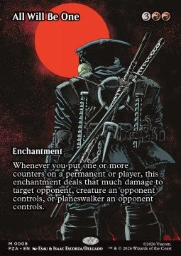 All Will Be One - Teenage Mutant Ninja Turtles: Source Material Cards (Mythic) [PZA-8]