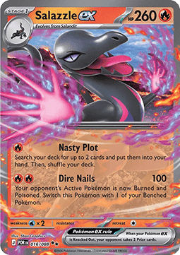 Salazzle ex - Perfect Order (Double Rare) [POR-016]